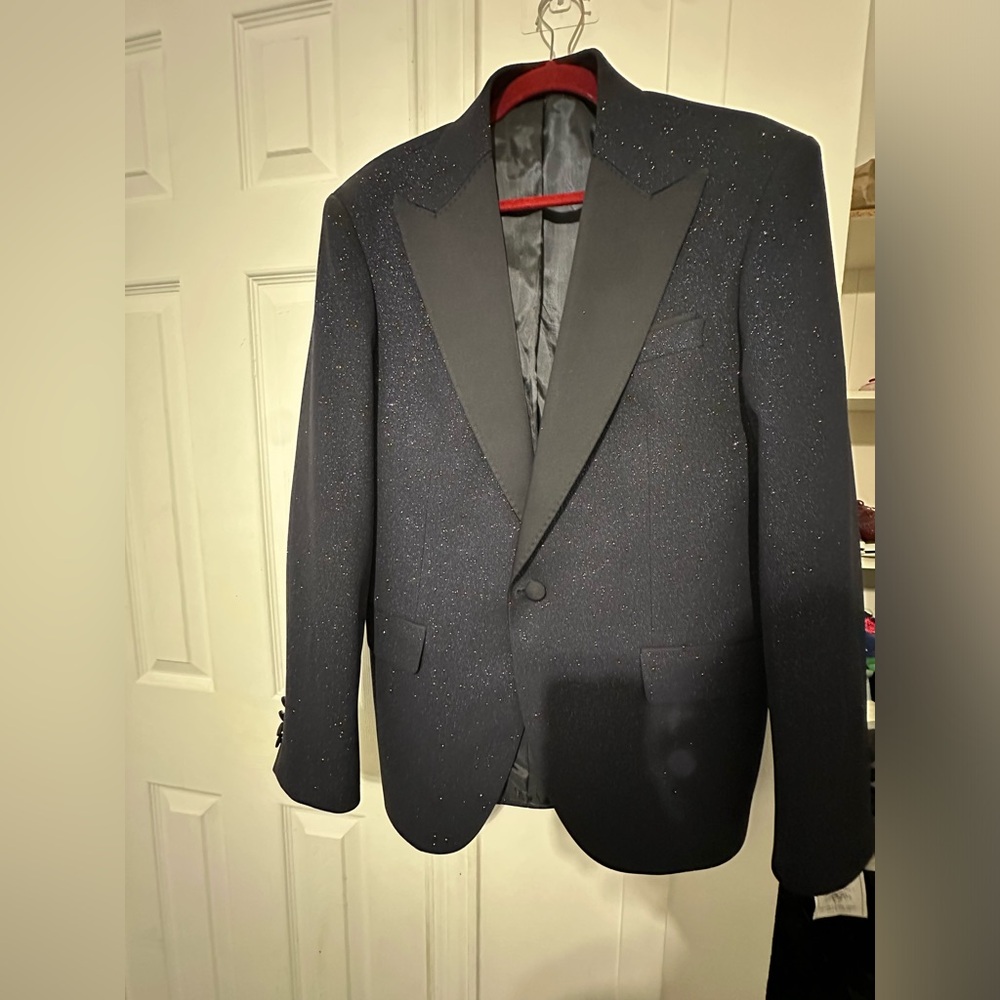 4  Piece Blue Tuxedo